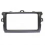Переходная рамка Toyota Corolla/Axio/Fielder 2006 - 2013 2 Din антрацит